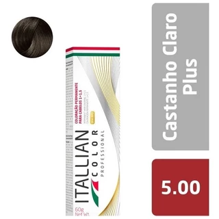 Coloraçao Itallian Color 60g - Castanho Claro Plus 5.00