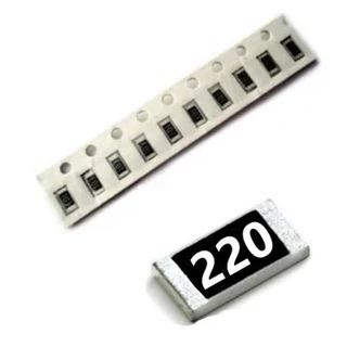 22 OHMS 5% (20 UNIDADES) RESISTOR SMD 0805 22R 2,0MMX1.2MM