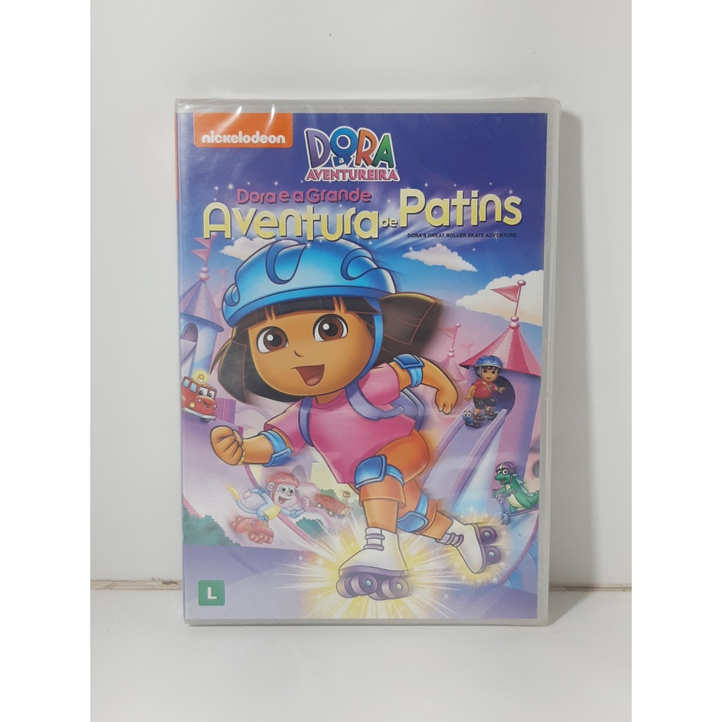 DVD Dora a Aventureira - e a grande aventura de patins (lacrado