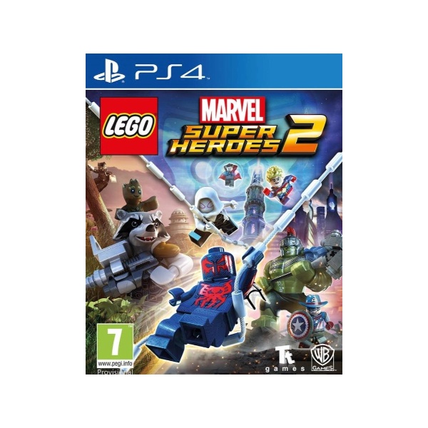 Ps2 Cassete: LEGO Marvel Super Herois