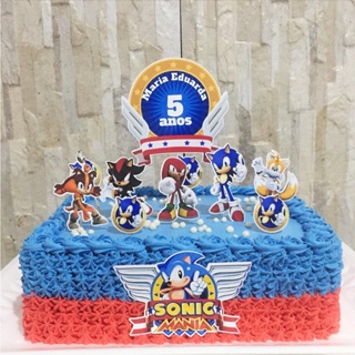 Hedgehog Heaven: Super Sonic Cake Decorating Delights em 2023  Festas de  aniversário do sonic, Bolo de aniversário sonic, Bolo festa infantil