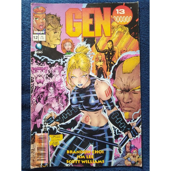 Revista Hq quadrinho Gen 13 ( Ed. 2, 3, 8, 11, 12). Hq Gen 13