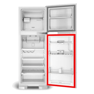 Borracha Gaxeta Dako Redk37 Redk37a Redk370 Geladeira Refrigerador Porta Inferior 57x118