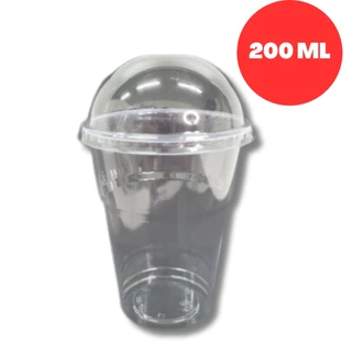 Copo Supremo 200 ml com Tampa Bolha Sem Furo 10 / 30 unidades - Copo Bolha Prafesta