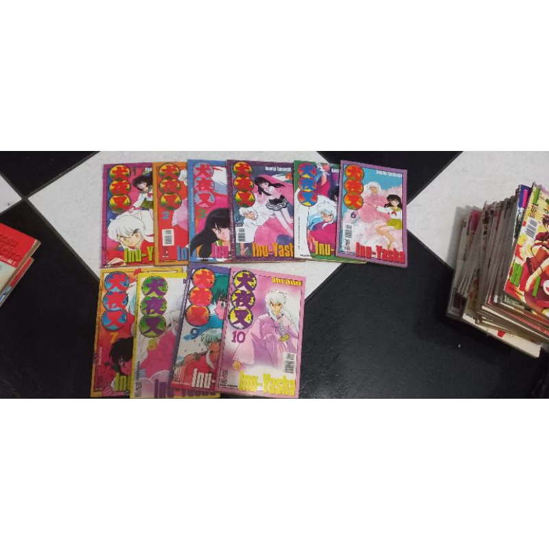 Mangá Inu- Yasha (1 ao 10)