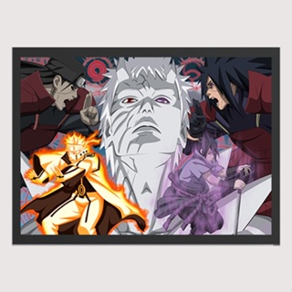 Azulejo 15x15 Sasuke Itachi Uchiha Naruto Shippuden Anime