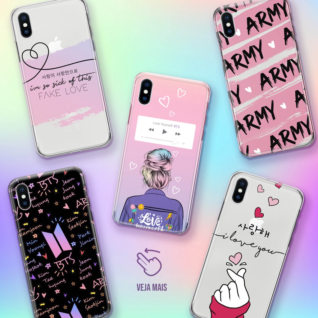 Capa Capinha - Xiaomi Redmi note 9s/ note 9 pro - K-pop BTS