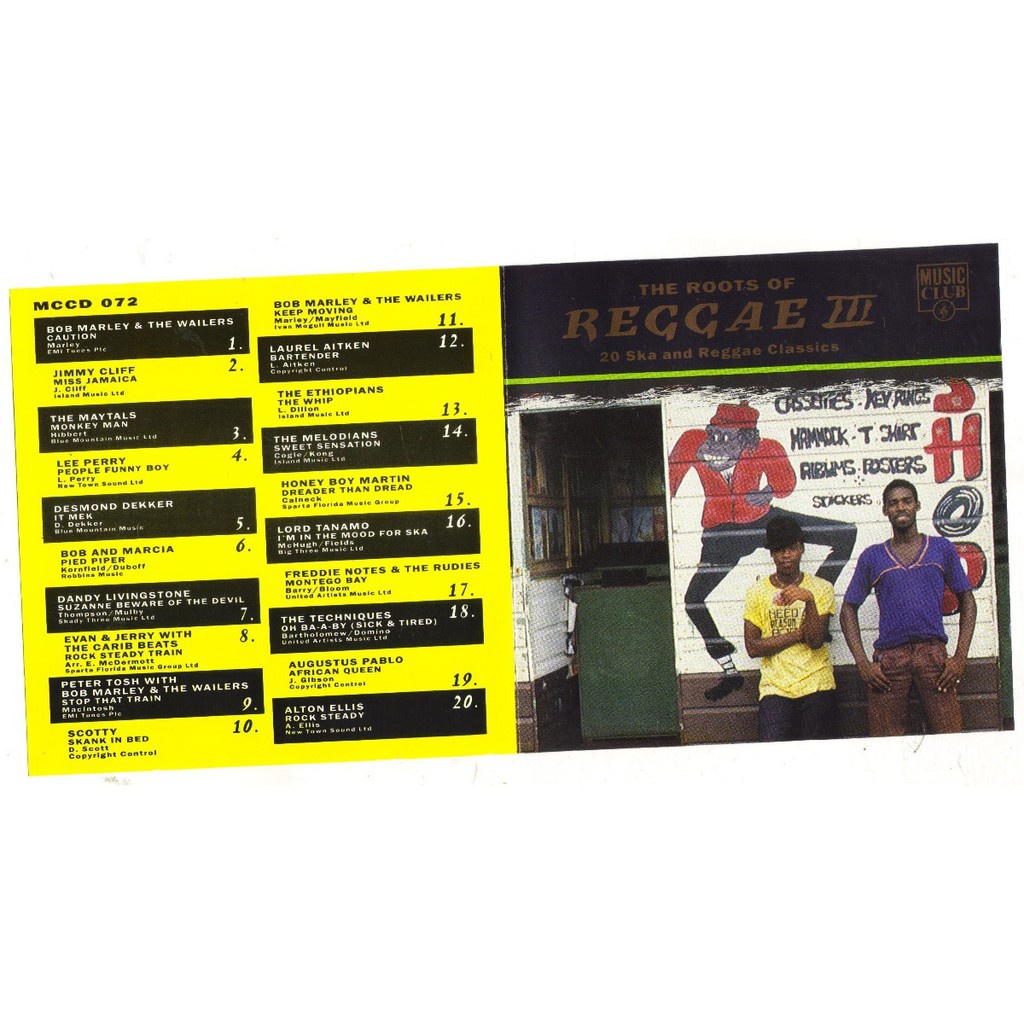 Cd The Roots Of Reggae 3 Ska And Reggae Classics 1992 Import Shopee
