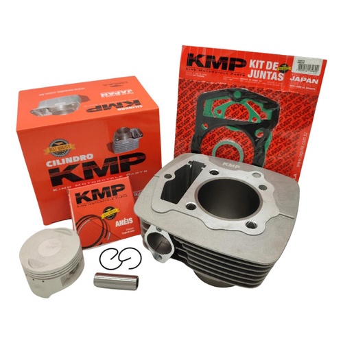 Kit Cilindro Kmp Completo Xr 200 Nx 200 Modelo Original Kmp | Shopee Brasil