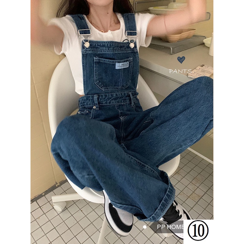 Overworked Denim Overalls