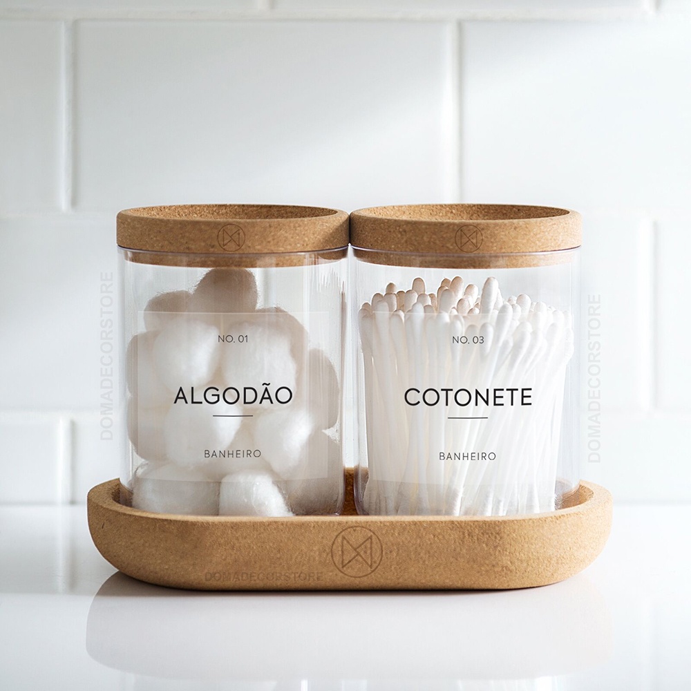 Rótulo Transparente Banheiro Etiqueta para Frasco - Adesivo Premium Resistente a Agua