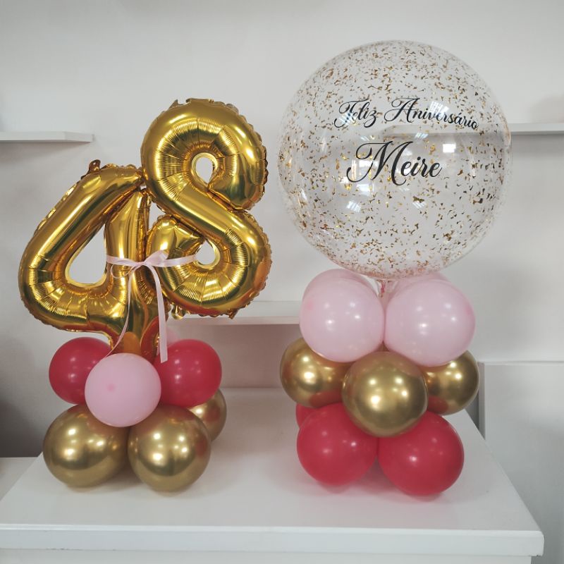 17 pçs estrela azul número balão folha de coroa balões menino pequeno  príncipe 1st aniversário festa decorações crianças 2 anos aniversário -  AliExpress