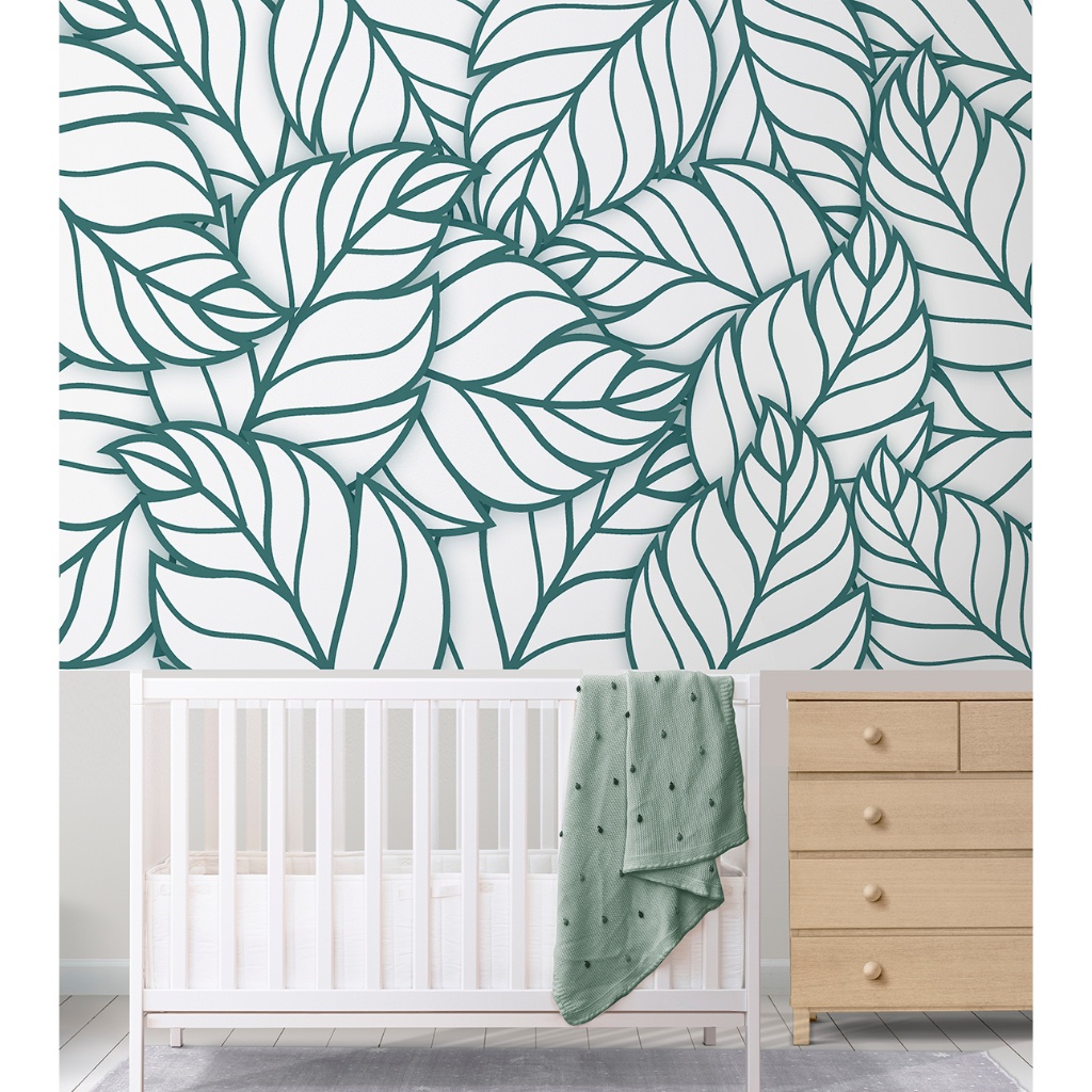 Papel de parede floral flores quarto de bebê infantil M² VR492- LEIA A ...