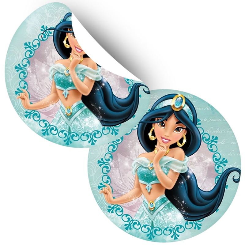 Adesivo da Princesa Jasmine roqueira 0250 – Loja de adesivos