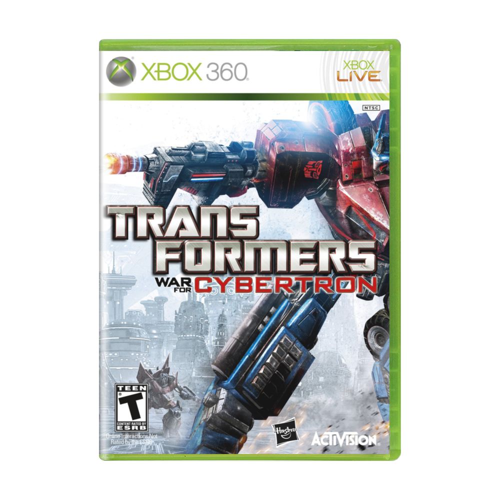 Transformers War For Cybertron Xbox 360 - Mídia Física Original