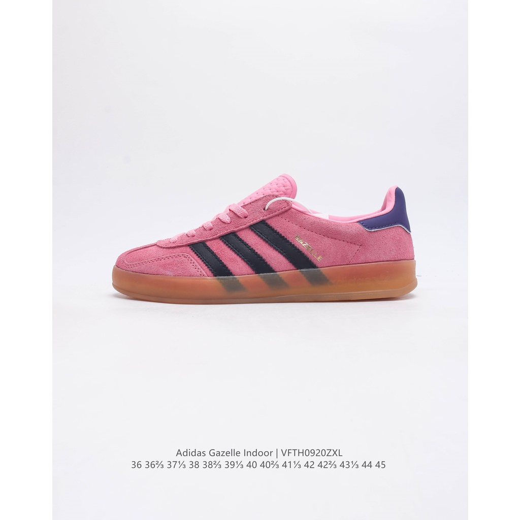 A D Originals Gazelle Indoor vintage Trevo Antideslizante Sapatos De Borracha Transparente Tênis Clássicos