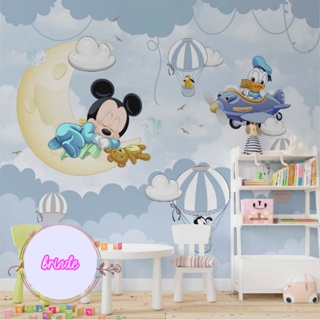 papel de parede mickey - papel de parede para menino - papel de parede infantil - papel de parede baby - papel de parede para quarto - adesivo de parede - decoração