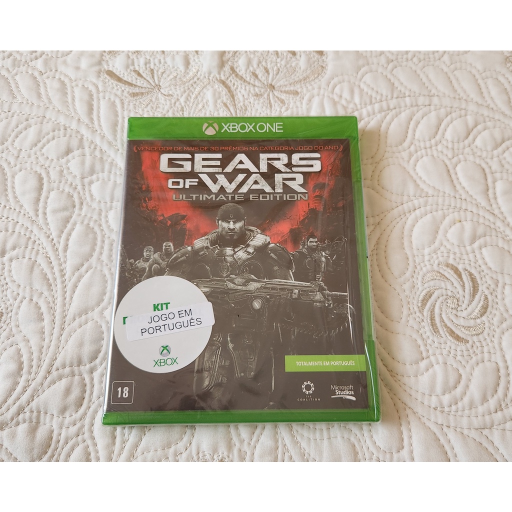 Jogo gears of war 4 ultimate edition colecionador xbox one microsoft