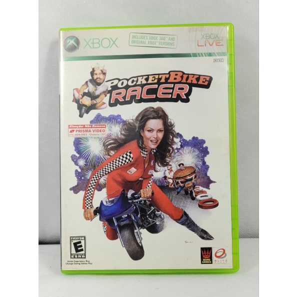 pocketbike racer original xbox 360 jogo de corrida de moto raro mídia ...