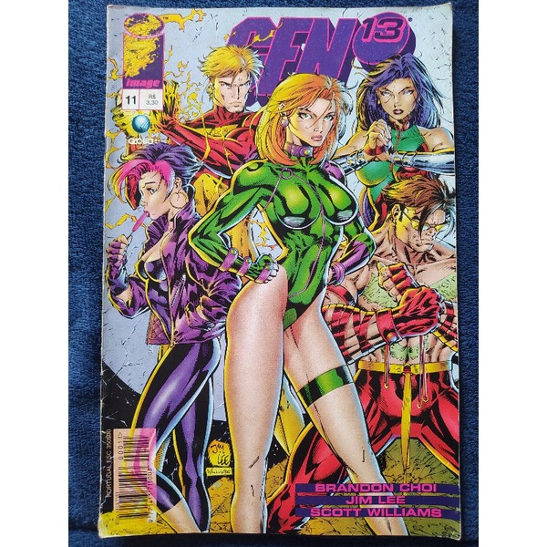 Revista Hq quadrinho Gen 13 ( Ed. 2, 3, 8, 11, 12). Hq Gen 13