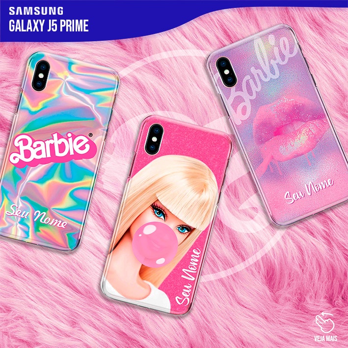 Capa Capinha - Galaxy J5 Prime - Barbie Personalizada