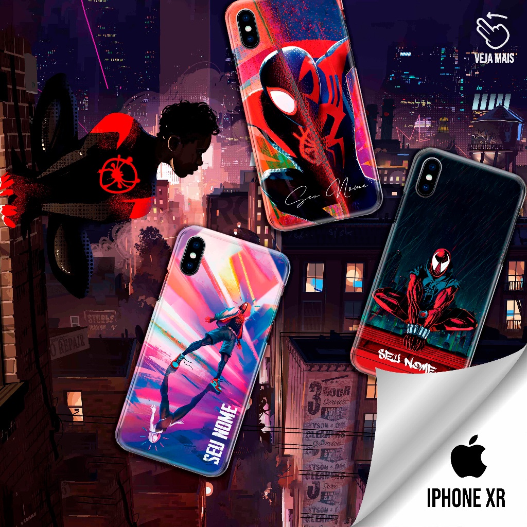 Capa Capinha - iPhone XR - Homem Aranha