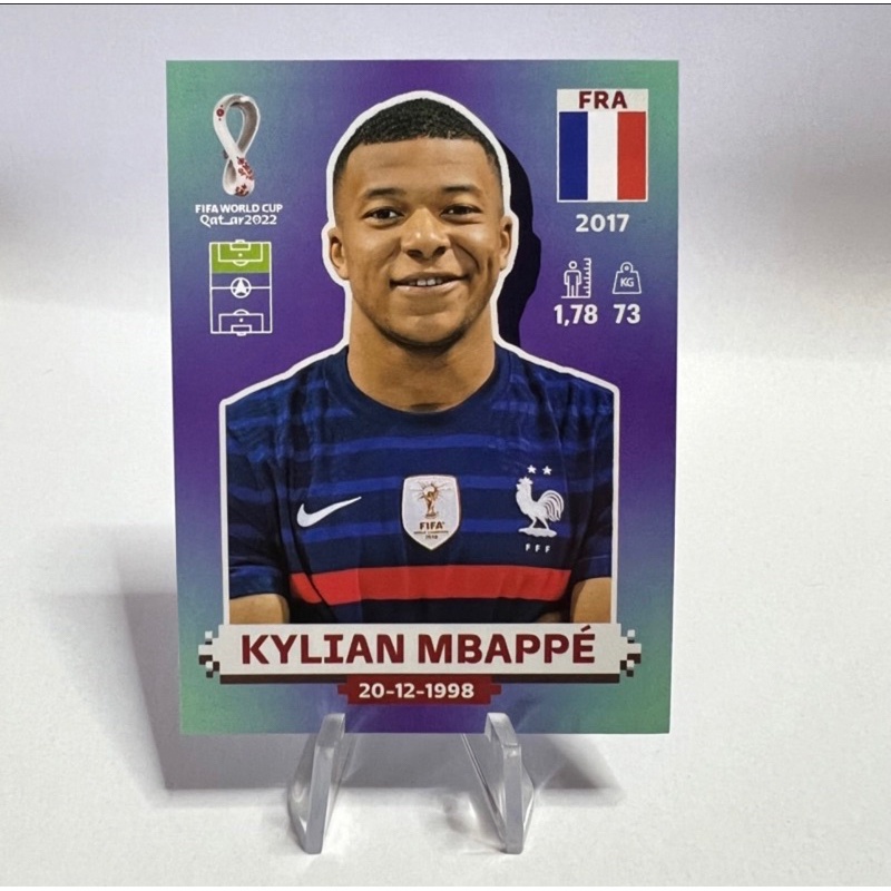 ORYX EDITION: Figurinha do Mbappé (FRA19)- Álbum Copa do Mundo 2022 (Made  in Italy) – Vício Mania Figurinhas
