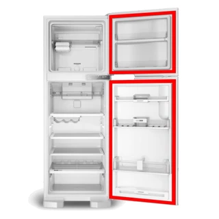 Jogo de Borrachas Gaxeta Para Cce C35 C350 C36 C360 Geladeira Refrigerador 57x38 57x118