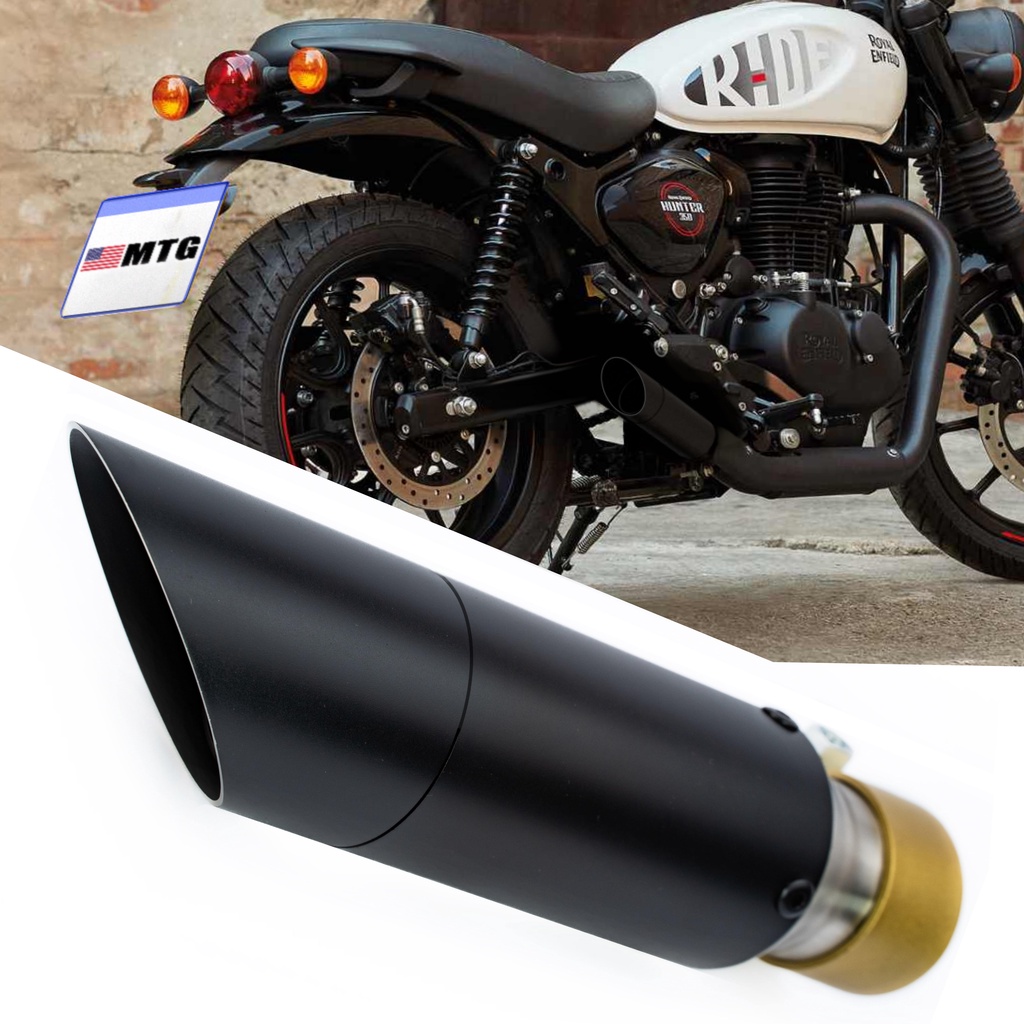 Escapamento Esportivo Para Hunter 350 Black (Ronco Sensacional)