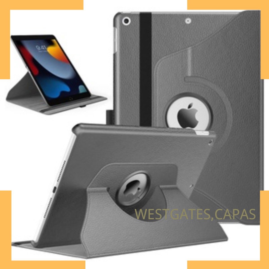 Capa giratório filp cover Couro Sintetico compatível ipad 7/8/9/ AIR 3 10.2/10.5 polegadas