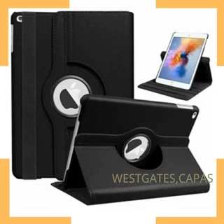 Capa GIRATÓRIA filp cover Couro Sintetico compatível iPad 5 6 AIR AIR2 9.7 polegadas