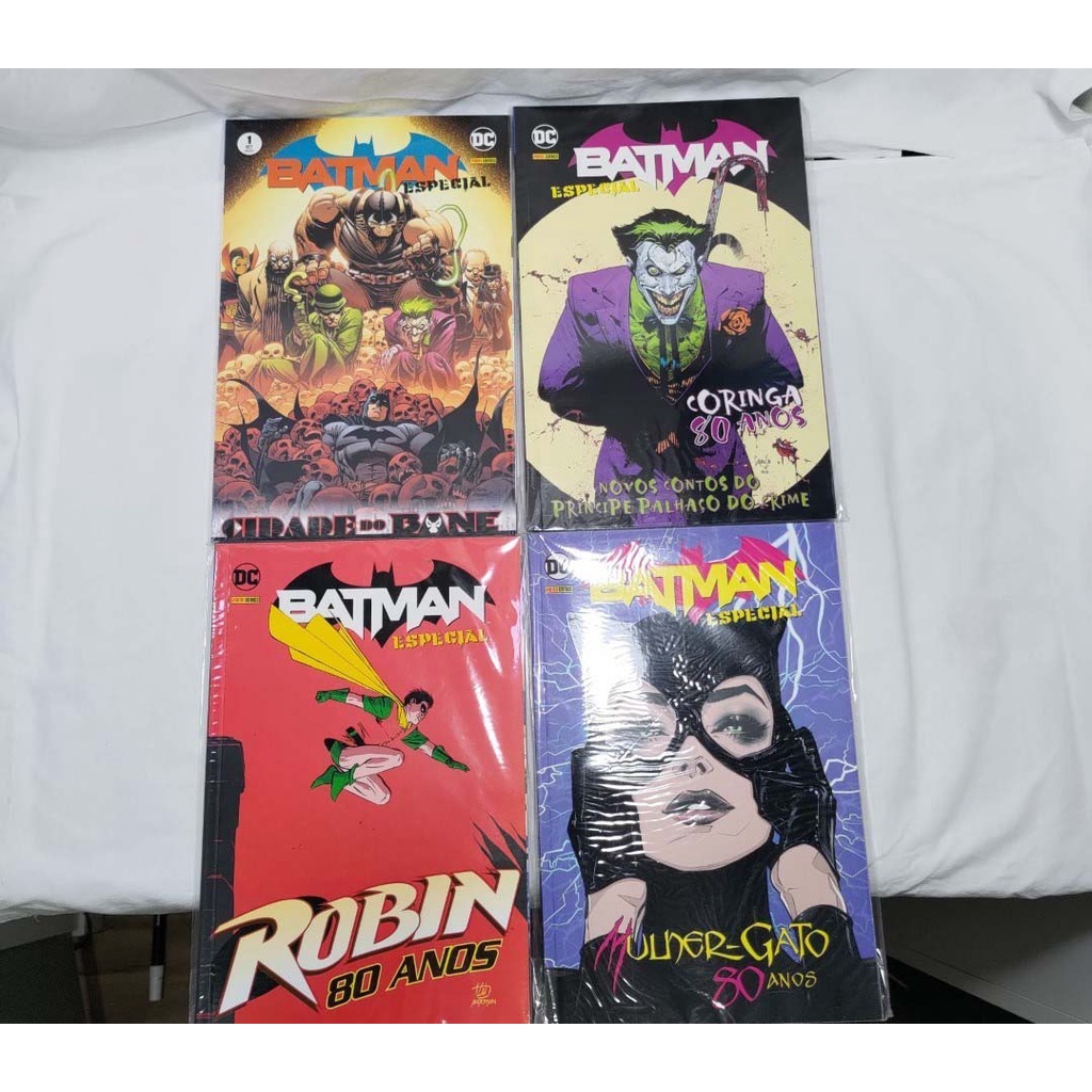 Batman Especial Coringa, Robin, Mulher Gato e Bane