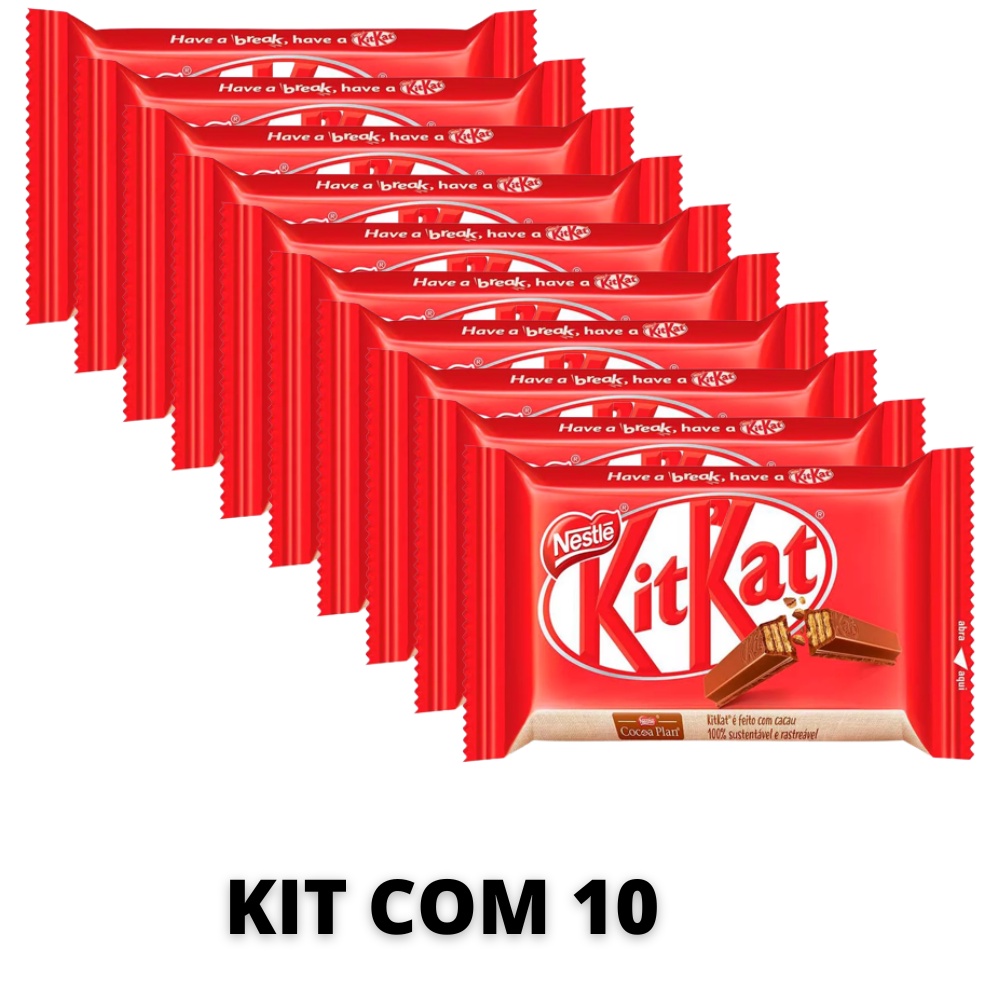 Kit Chocolate ao Leite Kit Kat (10x41,5g)