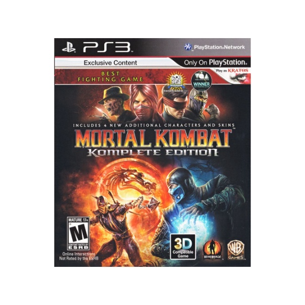 BH GAMES - A Mais Completa Loja de Games de Belo Horizonte - Mortal Kombat 9:  Komplete Edition - PS3