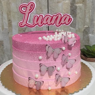 Pacote Bolo Mesversário - Confeitaria da Luana