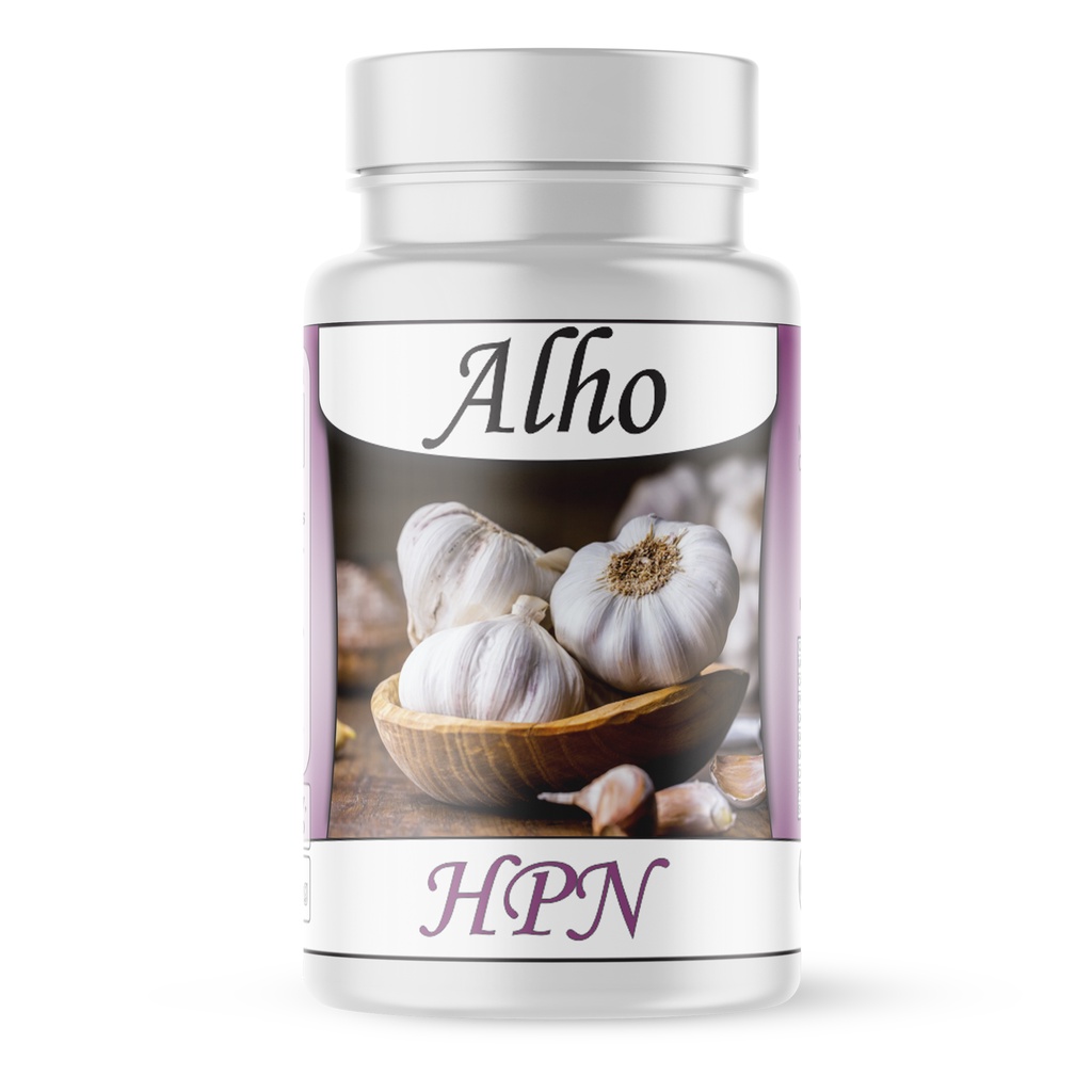 Alho Allium Sativum Suplemento Natural Em 60 Cápsulas de 500 Mg 1 ...
