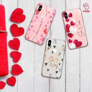 Capa Case Capinha - Galaxy S20 FE - Corações Personalizada