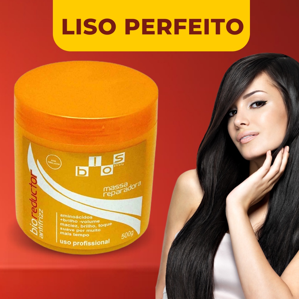 Creme Mascara Selante Térmica Escova Progressiva Biosstraty Bioreductor