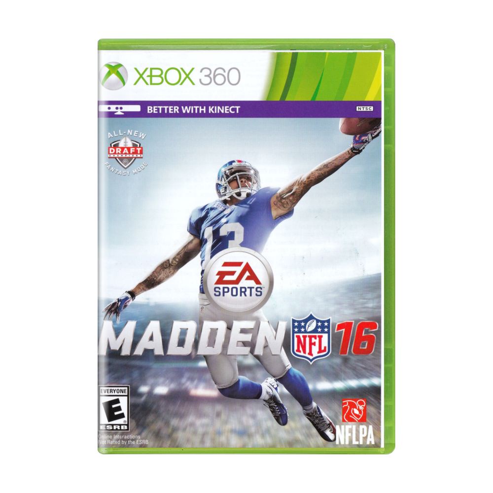 Jogo Futebol Nfl Madden 16 Ea Sports Ps3 Midia Fisica - Black Games