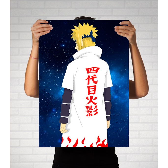 Naruto Hokage Poster, Naruto Uzumaki Hokage Anime Poster