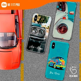Capa Capinha - Xiaomi Mi 11T / Mi 11T Pro - Carros Vintage Antigos Personalizados