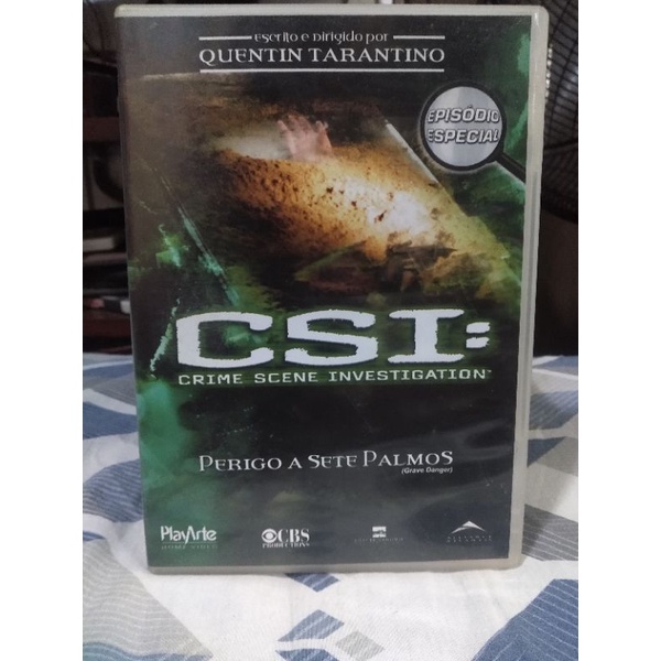 DVD / C.S.I : Perigo a Sete Palmos (Por Quentin Tarantino) | Shopee Brasil