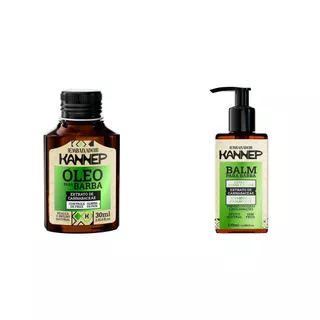 KIT KANNEP OLEO PARA BARBA E BALM