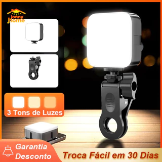 Iluminação Fotográfica Noturna De Preenchimento Mini LED Luz De Vídeo De Lâmpada Portátil Fotografia