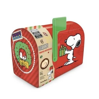 Lata Trufas laCreme ao Leite Snoopy 108g ORIGINAL Cacau Show em Oferta na Shopee