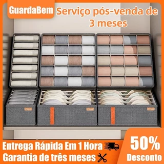 Kit 3 Colmeia Organizadora De Gavetas Organizador De Armário Closet Malas Calcinhas Cuecas Biquini