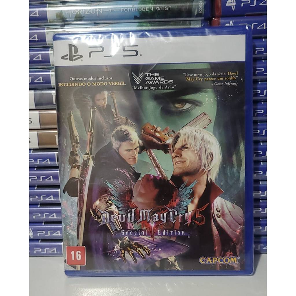 Devil May Cry 5 Special Edition Ps5 Mídia Física (Lacrado