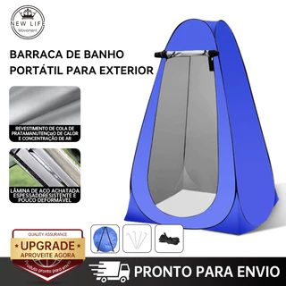 Grande Barraca Trocador De Roupas Banheiro Camping Tenda Portátil Banho Iglu 150*150*190cm em Oferta na Shopee