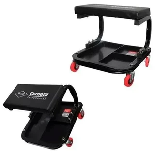 Banqueta Para Mecânico 100kg Com Rodas Suporte Ferramentas Com Rodinhas Profissional - CORNETA em Oferta na Shopee