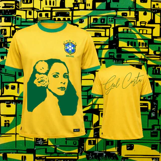Camisa - Djavan Brasil - Gal Costa